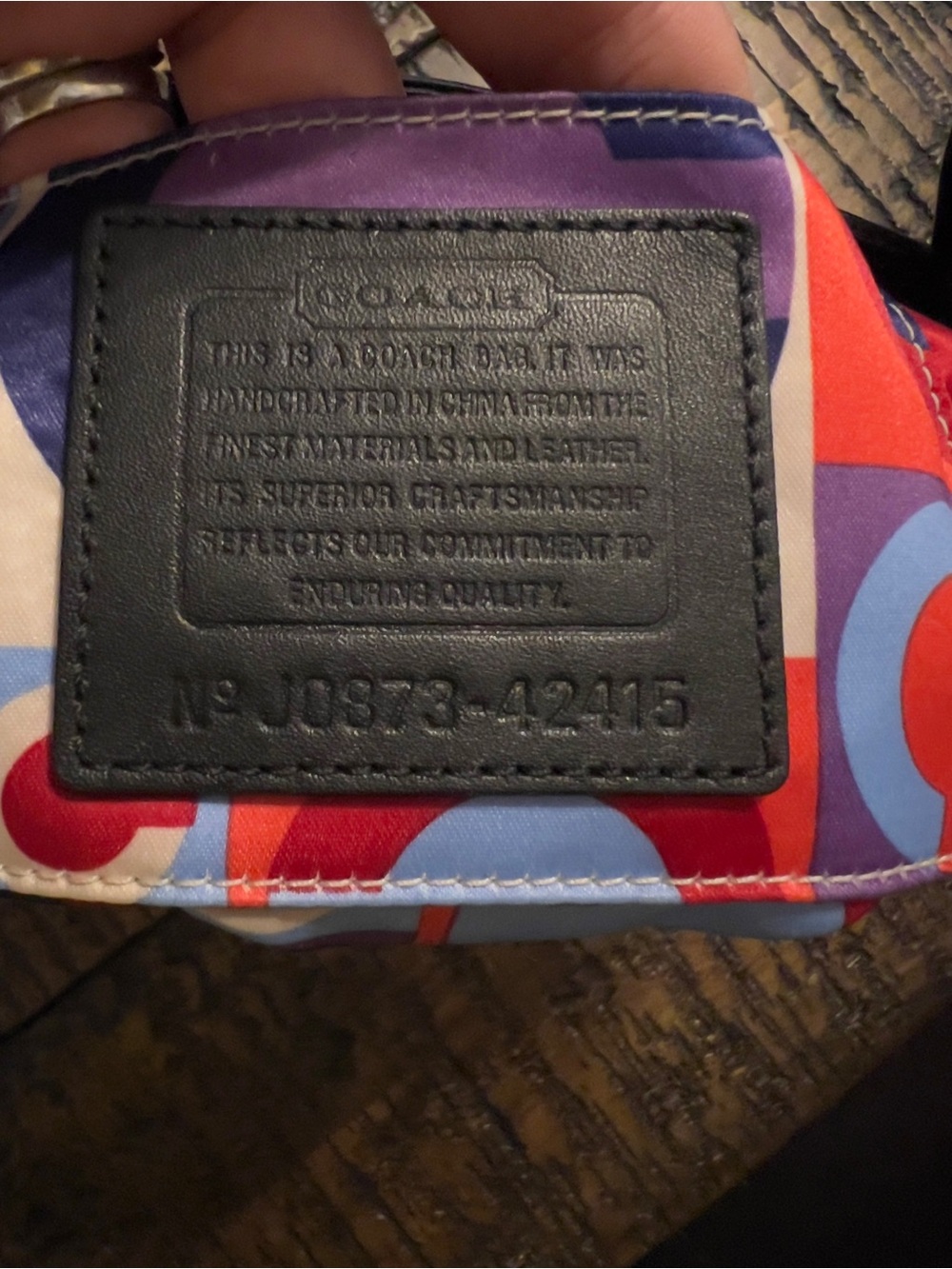 Coach Resort Patent leather bag - Picture 5 of 8
